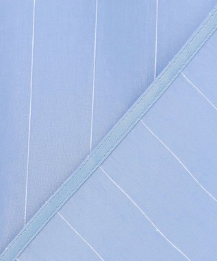 ICB 【WEB＆一部店舗限定】PreshrunkCupraStripe シャツ サックスストライプ