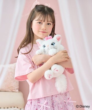 ANY KIDS 【ディズニー/マリー】ぬいぐるみポシェット オフホワイト