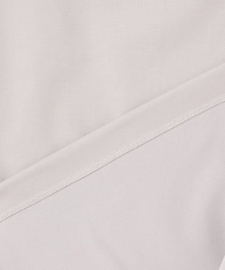 ICB L 【洗える】 スーペリアジャージー Uネックプルオーバー ライトグレー系