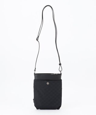 Y'SACCS Polka Dots　タックラウンドショルダー ブラック