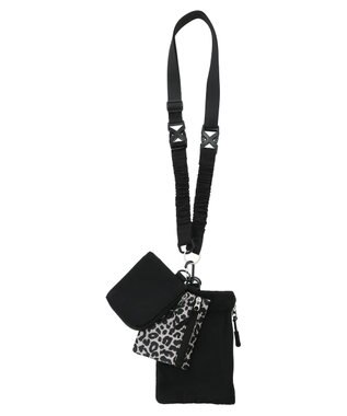 Green Parks ・マルチ３Ｐポーチショルダー Black