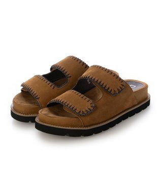  <D'ICI>ベルクロフラットサンダル