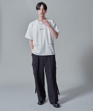 WEGO ZIPポケットT（SS） ホワイト