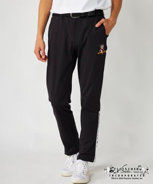 FILA GOLF／marie claire 【LOUDMOUTH×Betty Boop™】メンズ ロングパンツ Black