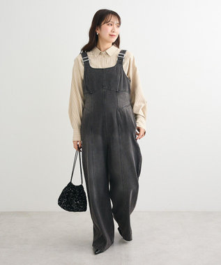 Green Parks ・ＳＵＧＡＲ　ＳＰＯＯＮ　デニムコルセットオールインワン