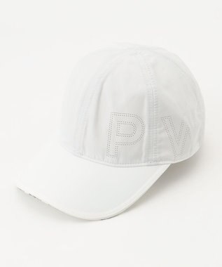 PW CIRCULUS 【NEW!】【UNISEX】PW LOGO パンチングキャップ ホワイト系