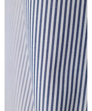 Green Parks アソートシャツワンピース Stripe Navy