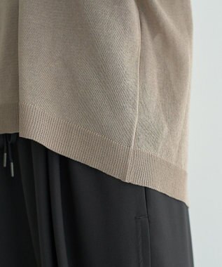 YECCA VECCA シアーニットプルオーバー Beige