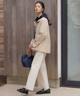 J.PRESS LADIES S 【WEB限定カラーあり】Artirosa スタンドカラー コート ベージュ系