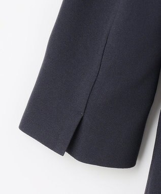 自由区 FORMAL 【お受験/セレモニーに】濃紺　洗える/衿取り外し　ワンピース+ジャケット ネイビー系