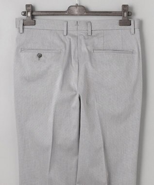 GOTAIRIKU 仕事で着られる綿パン【吸水速乾/ストレッチ/折り目加工】クールマックスコットンパンツ_1タック(25年モデル) ライトグレー系