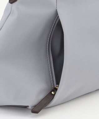 J.PRESS LADIES 【新色登場！・WEB限定カラーあり・2way】ナイロン ショルダー バッグ ライトグレー系