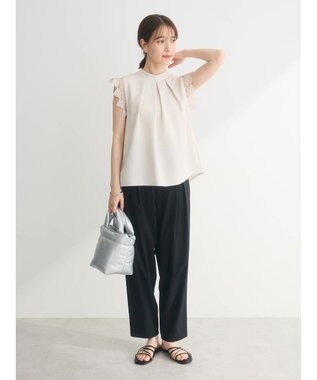 Green Parks ・ＥＬＥＮＣＡＲＥ　ＤＵＥ　ナイロンタックカーブパンツ Black