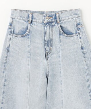 GRACE CONTINENTAL 切替ボリュームデニム インディゴ