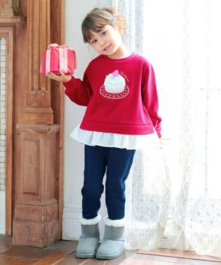 ANY KIDS 7days裏シャギーガーリーパンツ インディゴ