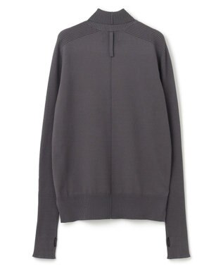 BEIGE， 【洗える】WILLOW / サムホールハイネックニット Warm Gray