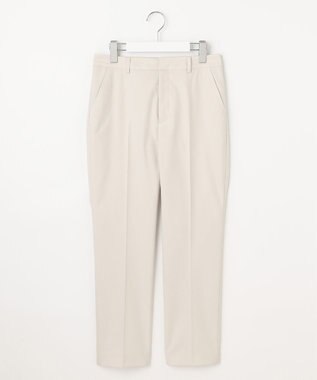 J.PRESS LADIES 【セットアップ対応・洗える・撥水】コットンFITTY テーパード パンツ ライトベージュ系