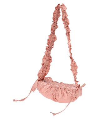 earth music&ecology ギャザーボディバッグ Pink