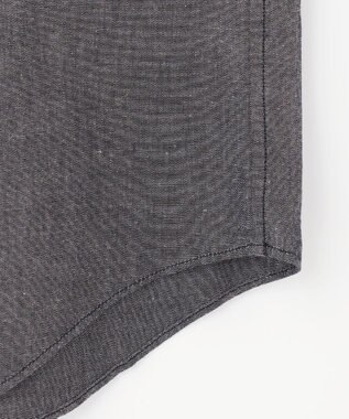 JOSEPH ABBOUD 【JOE COTTON使用】オーガニックコットンダンガリー シャツ ブラック系