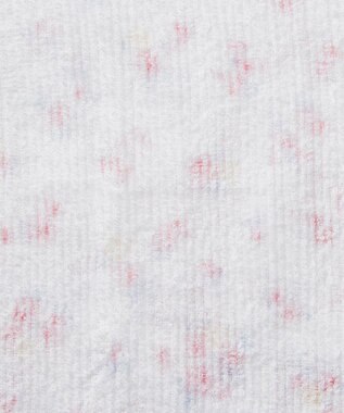 MIKI HOUSE HOT BISCUITS ガーゼバスタオル 白×ピンク