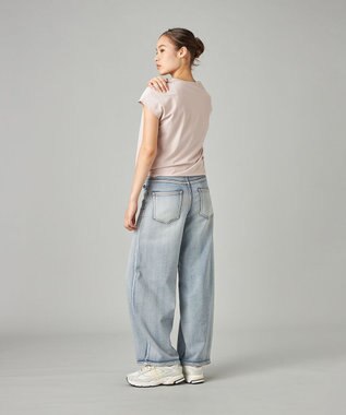 Chacott HandsomeCotton ドレープTシャツ グレイッシュローズ