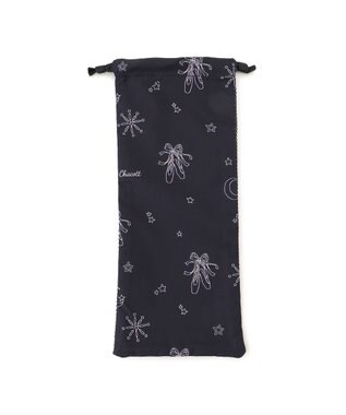 Chacott Twinkle半メッシュ巾着S ブラック