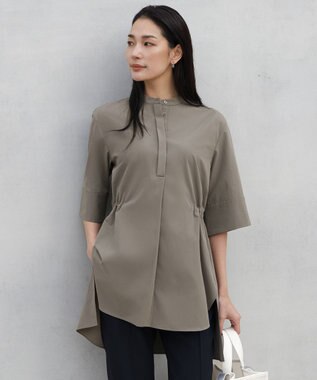  ヴィンテージスパンブロード デザインブラウス