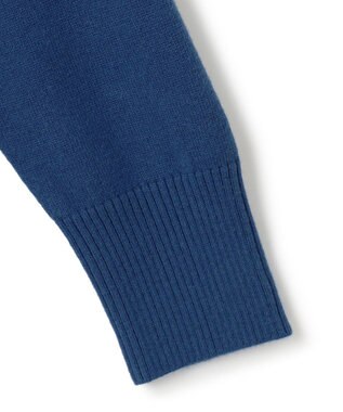 J.PRESS YORK STREET 【WOMEN】ANTI PILLING WOOL Aラインワンピース ブルー系