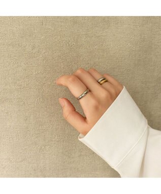 blancotokyo 【金属アレルギー対応】シンプルリング TEAOLIVE シルバー