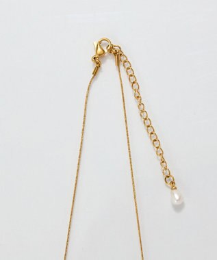 Phoebe <オンワード限定セット>ワントップパールネックレス×アークカフワイドバングル ゴールド