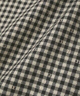 YECCA VECCA チェック柄ベアドッキングワンピース Gingham Check