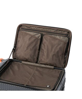 ACE BAGS & LUGGAGE EDGELINK クルーズボックス グリントSB スーツケース 74L フロントオープン 09392 エッジリンク ブラック