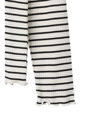 earth music&ecology チェーンリブハイネックプルオーバー Border