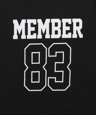 WEGO ナンバリングロゴBIG　T ブラック