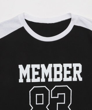 WEGO ナンバリングロゴBIG　T ブラック