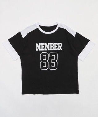WEGO ナンバリングロゴBIG　T ブラック