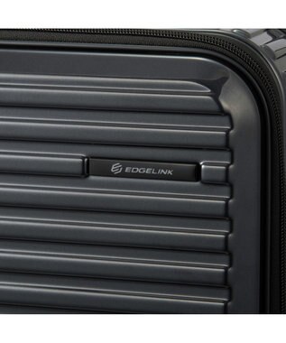 ACE BAGS & LUGGAGE EDGELINK クルーズボックス グリントSB スーツケース 74L フロントオープン 09392 エッジリンク ブラック