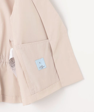 組曲 L 【洗える】ライトタイプライター ジャケット ベージュ系