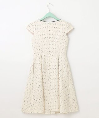 TOCCA CHIFFON TWEED ドレス アイボリー系
