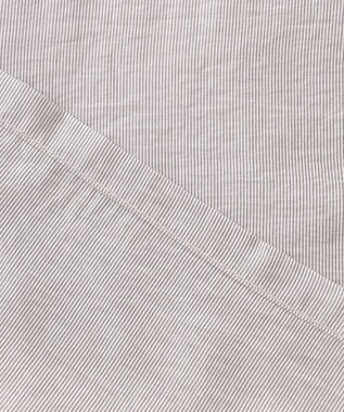 JOSEPH HOMME ストレッチマイヤー　ウイングカラー半袖シャツ ライトグレー系