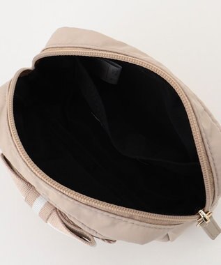 TOCCA 【WEB限定】BICOLOR RIBBON POUCH ポーチ ベージュ系