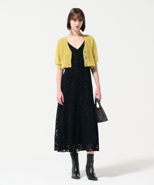 GRACE CONTINENTAL ラインストーンバッグ ブラック