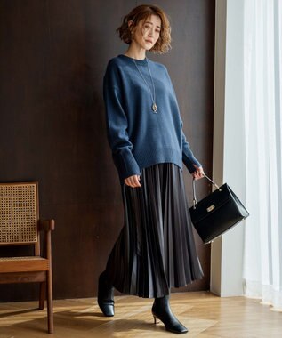 23区 トリプル リング ネックレス シルバー系