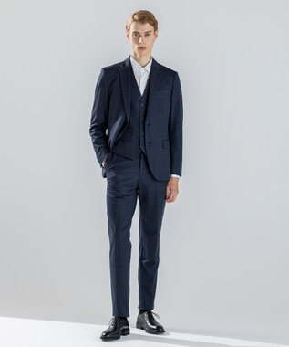 JOSEPH HOMME 新素材【ストレッチ/セットアップ対応】　クリアドビージャージー 　ジャケット ネイビー系