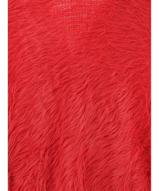 Te chichi 【R by Te chichi】シャギーカーディガン《2025winter catalog item》 レッド