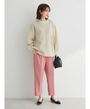 Green Parks アンクル丈／選べる美脚みえパンツ Pink