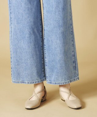 Dominic3 クロスストラップ セパレートパンプス ブラック