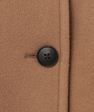 uncrave 【撥水】プルーフ メルトン スタンドネック コート（uncrave STANDARD） キャメル