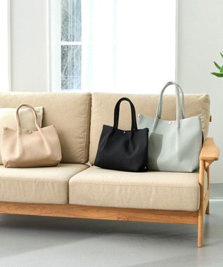 ROOTOTE 1074【手洗い可能】LT.デリ.ルフル-B 01：ブラック