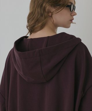 GRACE CONTINENTAL バル－ン裏毛パ－カ－ ブラウン